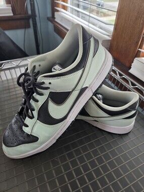 Nike Mens Dunk Low Retro Sneakers Barely Green Sz 13